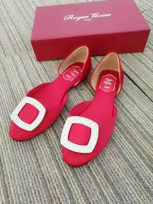 RV Shallow mouth flat shoes Women--055